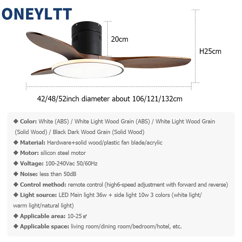 Fashion Ceiling fan with Ultra-thin LED Lamp Nordic Minimalist Ceiling Fan Light for Bedroom Living Room