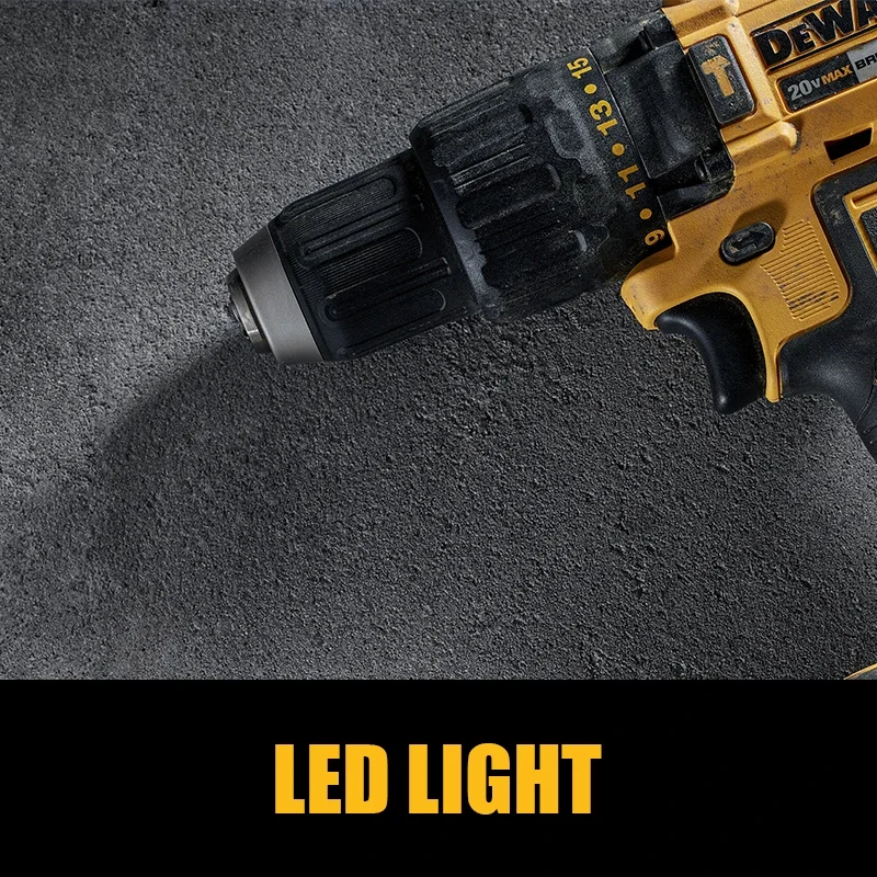 DEWALT DCD7781 Brushless Cordless Hammer Drill 20V Lithium Power Tools 65NM