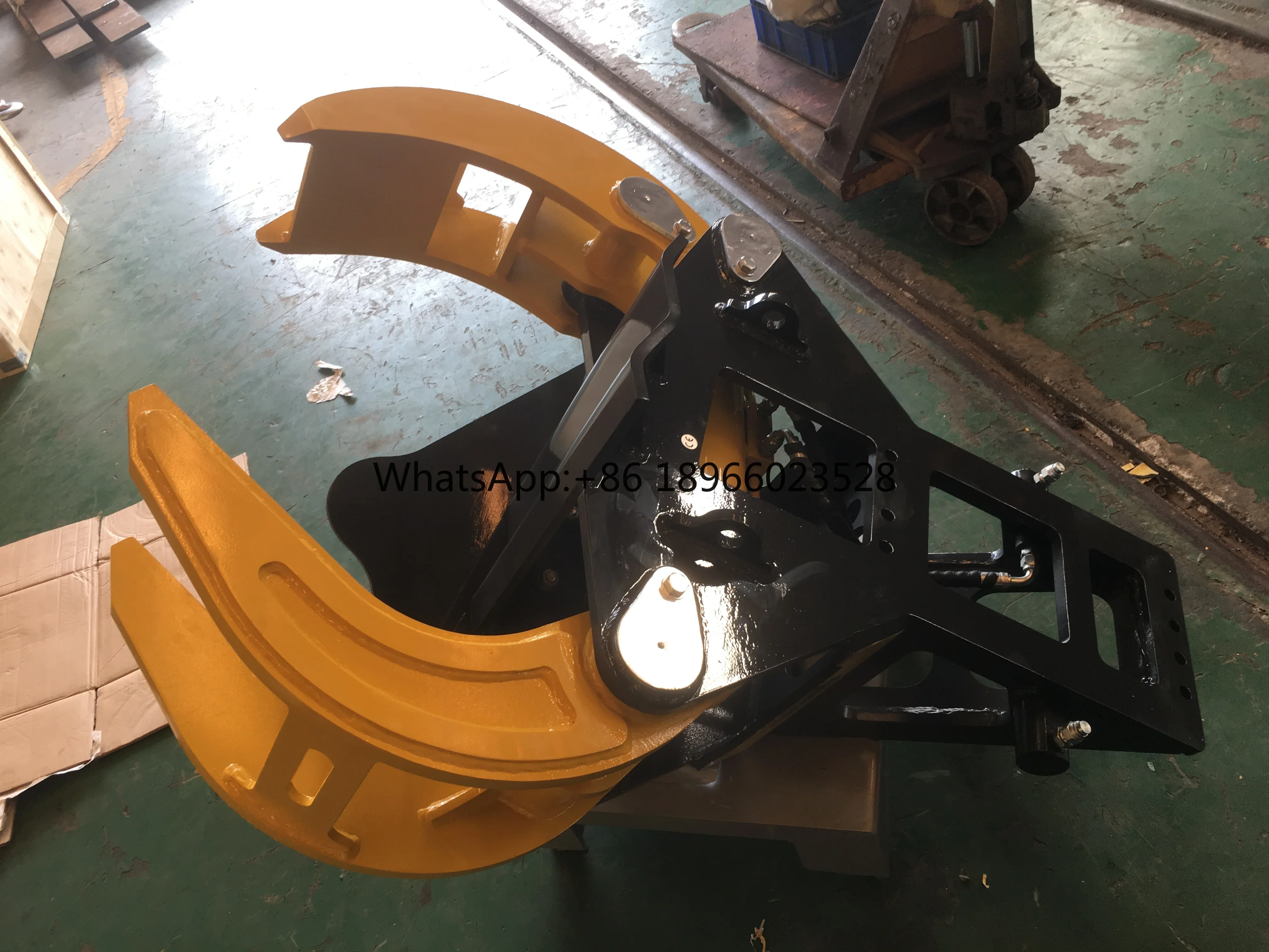 high performance forestry machinery excavator tree shear harvesting excavator tree shear