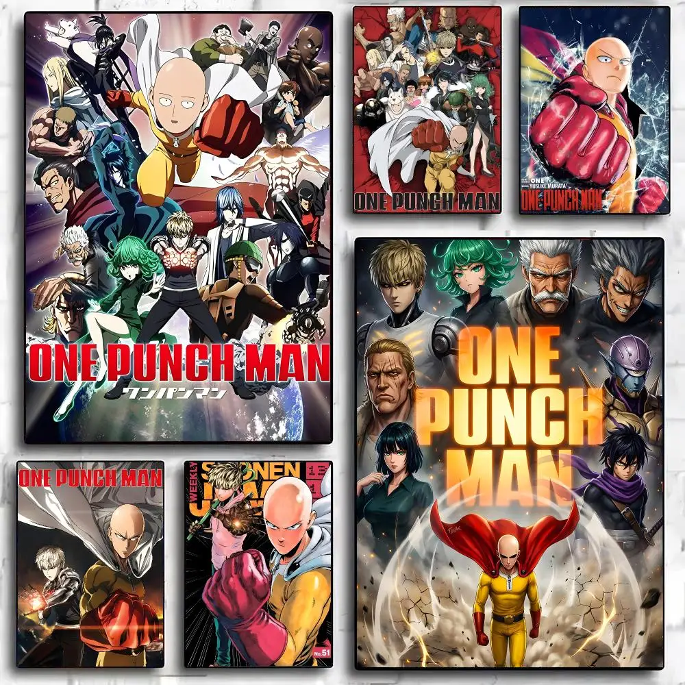 One-Punch M-Man Japance Anime Poster Poster Painting And Print Wall Art Picture For Home Room Decor Gifts