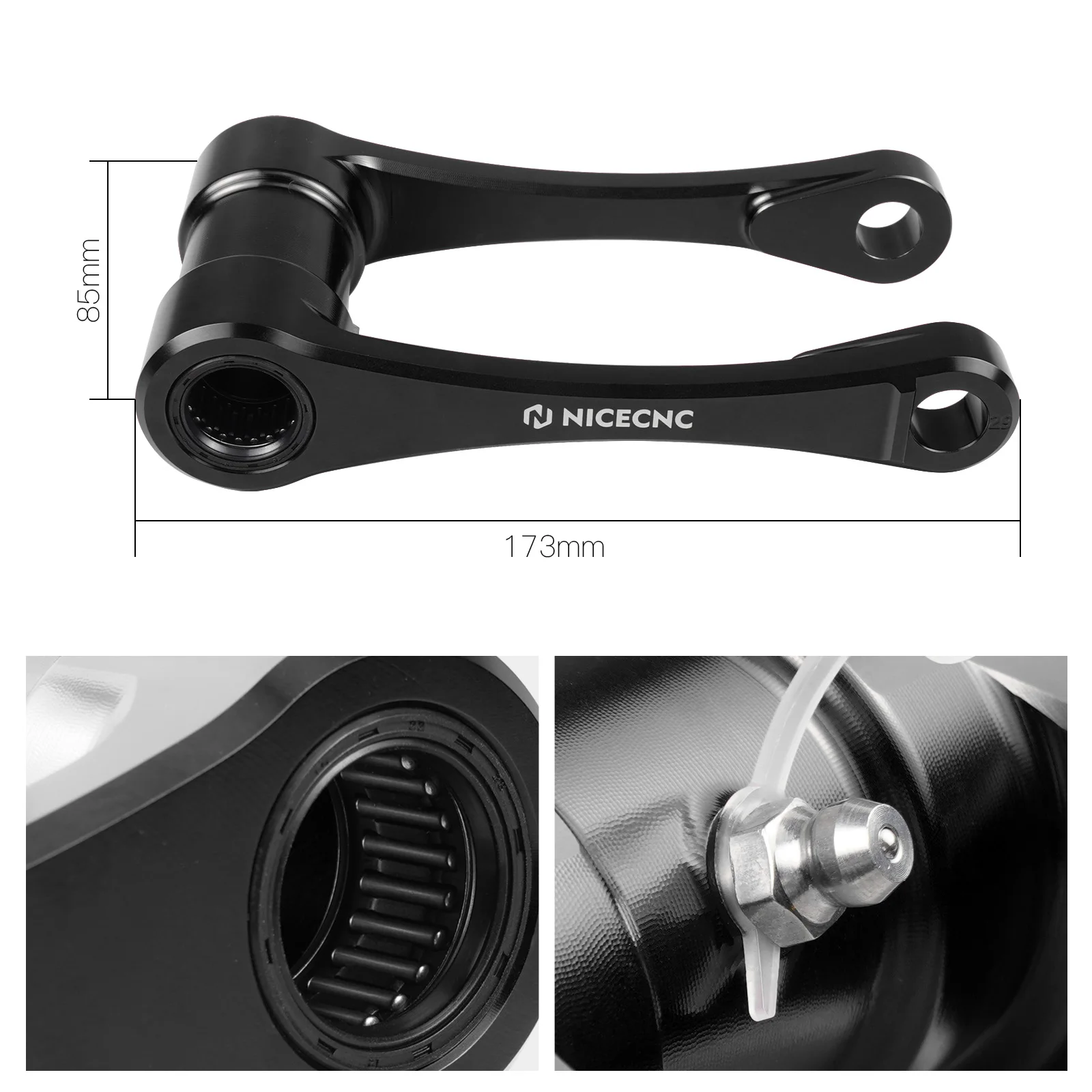 NICECNC For Stark Varg EX 80HP Electric Dirt Bike 2024 2025 1″ Rear Suspension Lowering Link For Stark Varg MX