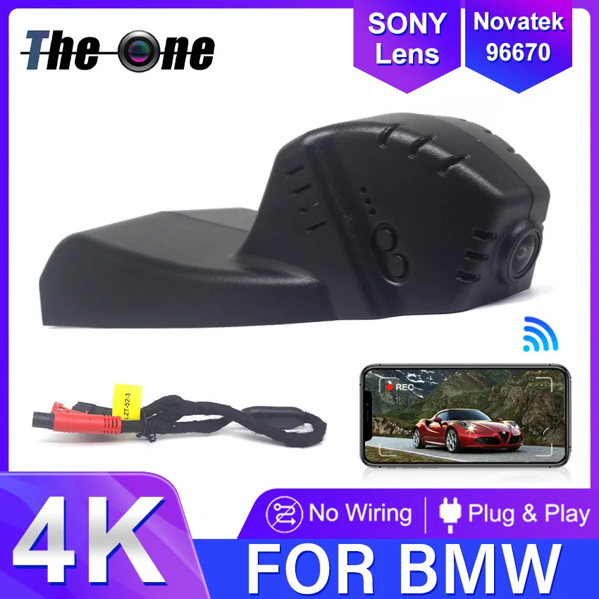 

Видеорегистратор для BMW X5 F15 F34 GT 320i F31 F30 x1 f48 430d grand coupe 2016-2019 4K Автомобильный видеорегистратор Dash Cam, Plug and play DashCam