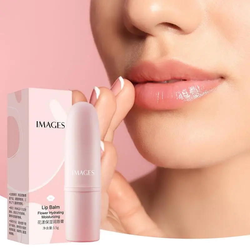 Bálsamo labial hidratante que cambia de Color, Base de maquillaje, planta Natural, antigrietas, cuidado labial, bálsamo labial antiagrietado