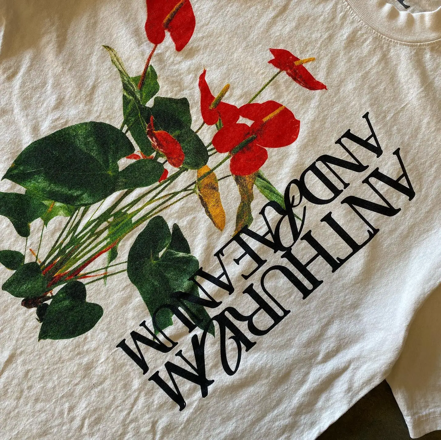 Loose Oversize Graffiti Floral Print Half Sleeve T-Shirt Summer  Style Youth Fashion Casual round Neck Short Sleeve Top