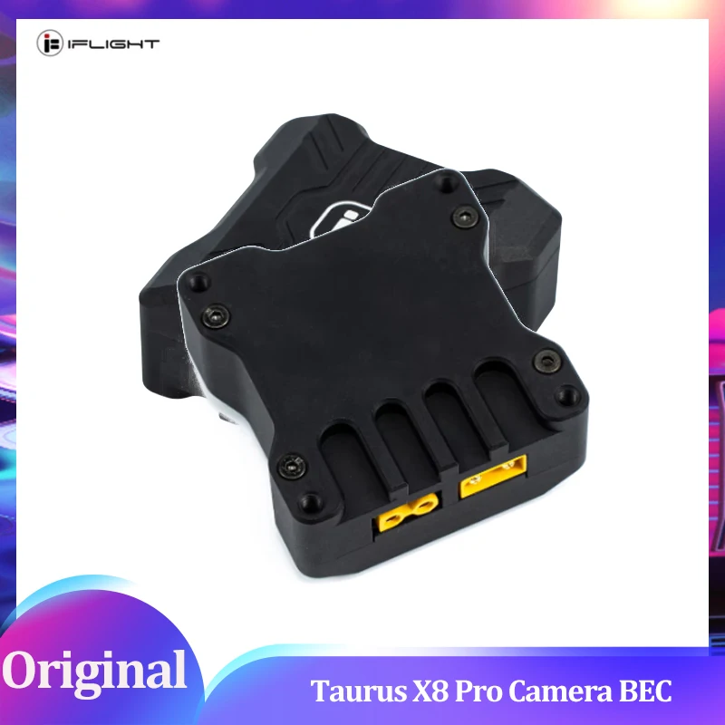 

Модуль камеры Taurus X8 Pro BEC от iFlight со сверхмалым уровнем шума, вход 5–26 В | Регулируемый выход 5–12 В для камер и цифровых VTXs