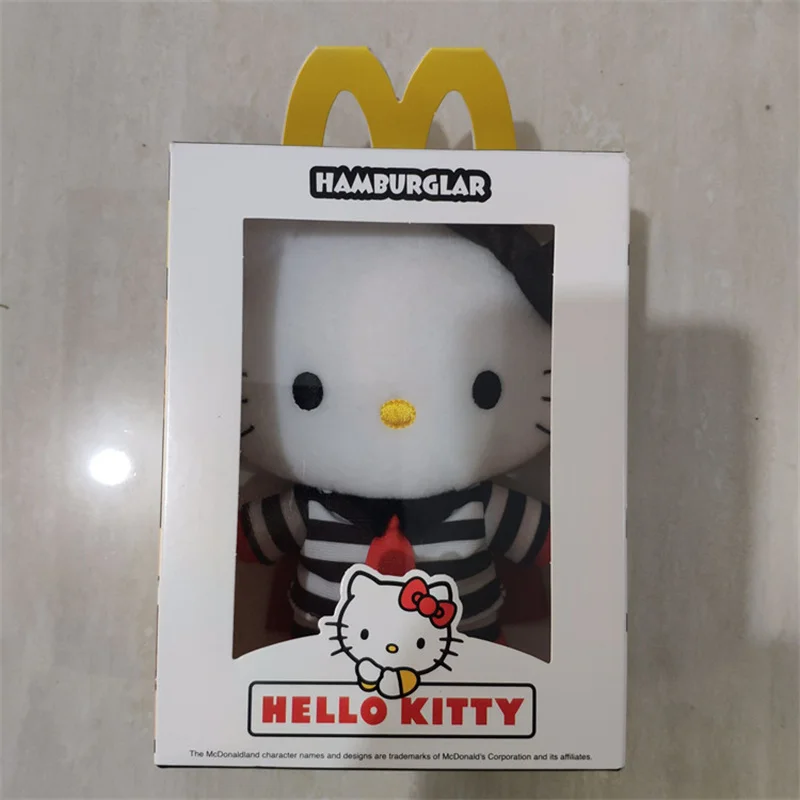 Kawaii Hello Kitty Halloween Cartoon Kürbis Geist Lichter Anime Figur Kinder Sammlung Spielzeug Tisch Ornamente Urlaub Geschenk