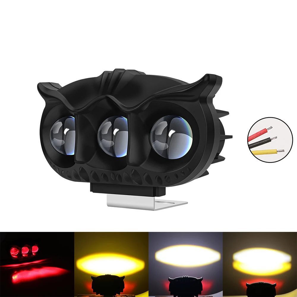 Améliorer la visibilité et la sécurité de votre moto avec les feux LED à 3 yeux lnser un guide d’évaluation pratique