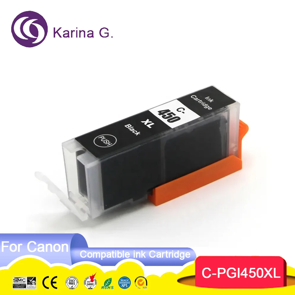 450 PGI-450 PGI450 451 CLI-451 CLI451 Premium kleur compatibele printerinktcartridge voor Canon PIXMA MG5440/MG5540/MG5640/MG6340