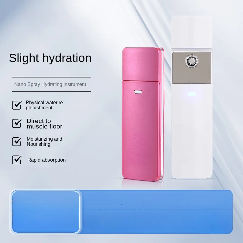 Small Handheld Facial Moisturizing Moisturizing Nourishing Fast Absorption Humidifying Nano Spray Hydrator Portable