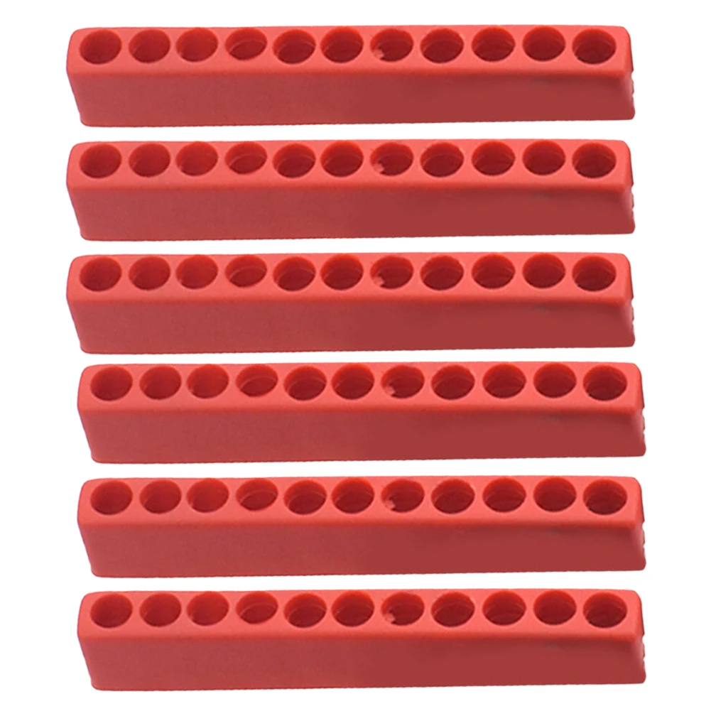 Porta punte per fori in plastica pollici esagonale strumento nota organizzare e conservare pezzi quantità cacciavite e punte da trapano organizzare