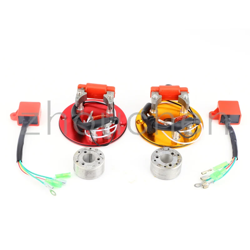 

Red Racing Magneto Stator Rotor Ignition CDI Box For Chinese Lifan YX 110cc 125cc 140cc Engine Pit Dirt Motor Bike