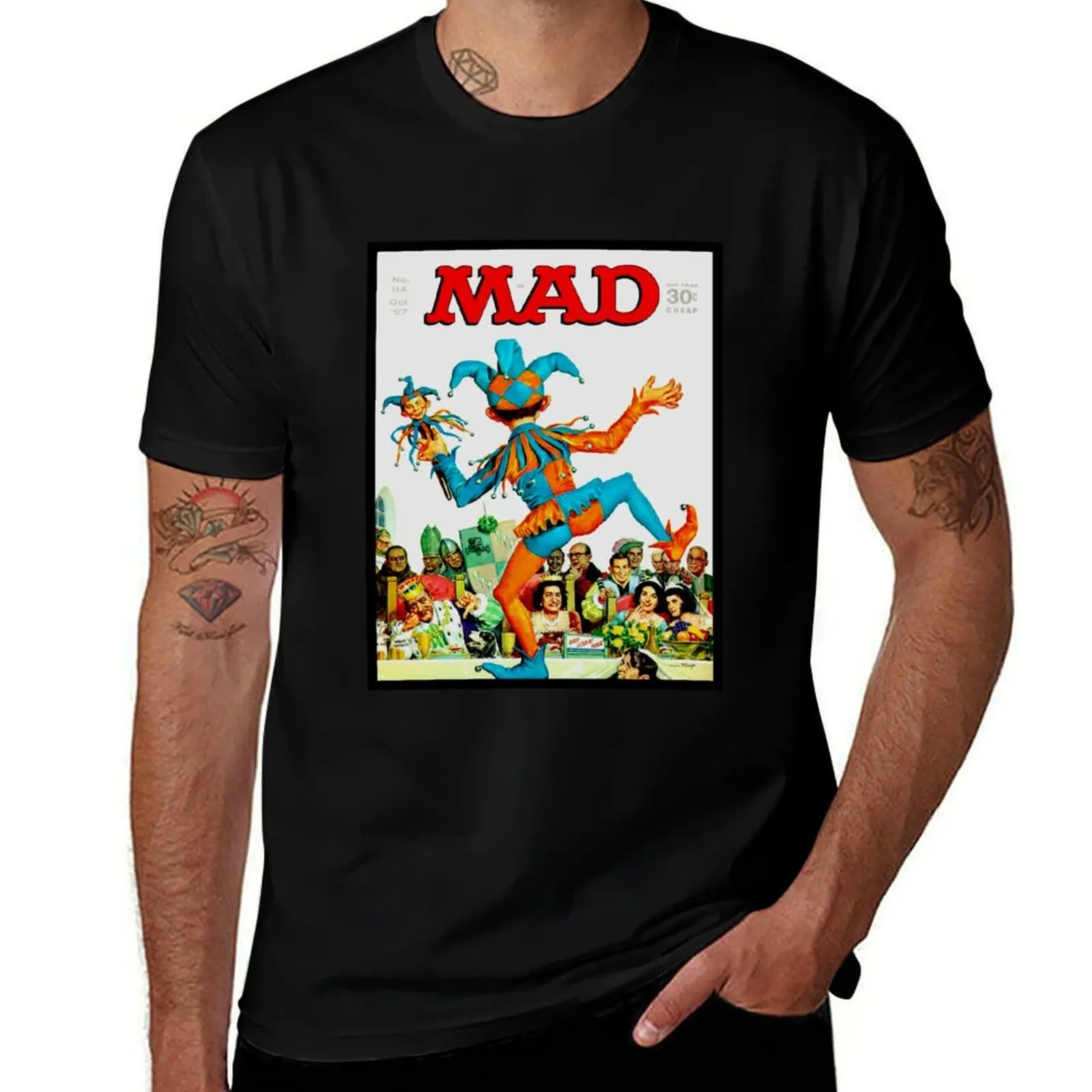 YES!, ANOTHER CLASSIC VINTAGE MAD MAGAZINE COVER ART T-Shirt Plus Size All Match Tee Shirt