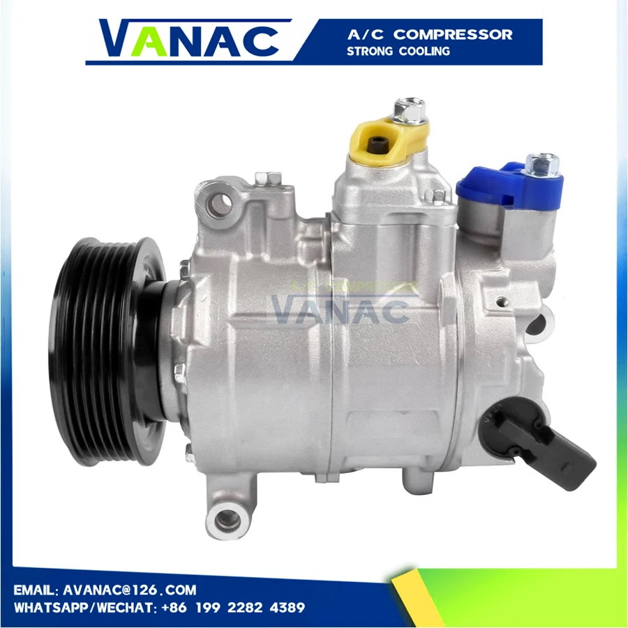 6SES14C Auto ac compressor 8T0260805E 8T0260805N 437100-8010 4371008010 4M0820803 447150-5356 DCP0209 for AUDI A5 Q5 A4 ALLROAD