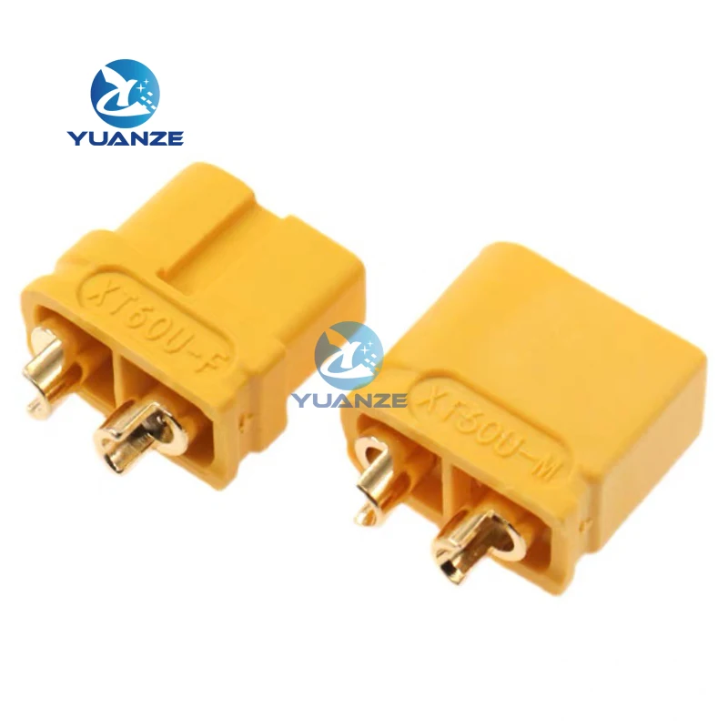 5pcs Amass XT60U XT60 Upgrade Plug Connector with 3.5mm Gold Plated Banana Plug For Rc Drone Car Boat female male XT60U-M/F