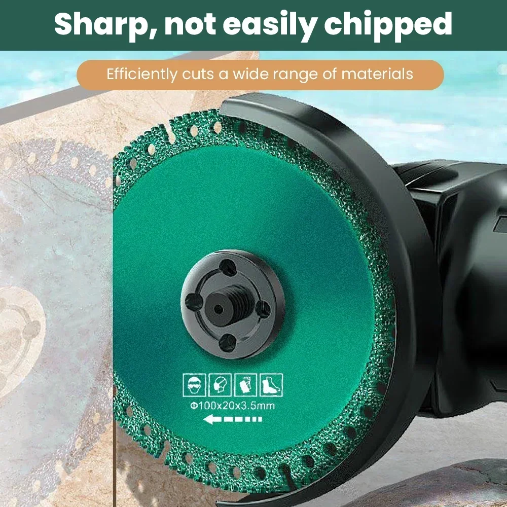 Special Cutting Blade for Angle Grinder, Composite Multifunctional Cutting Saw Blade and Ceramic Tile Glass Cutting Disc.