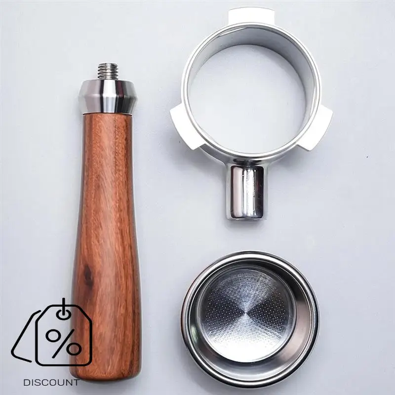 Бездонный портафильтр A83G-54 мм в сочетании с инструментом Wdt — усиление заваривания эспрессо, сменная корзина для фильтра, замена кофе