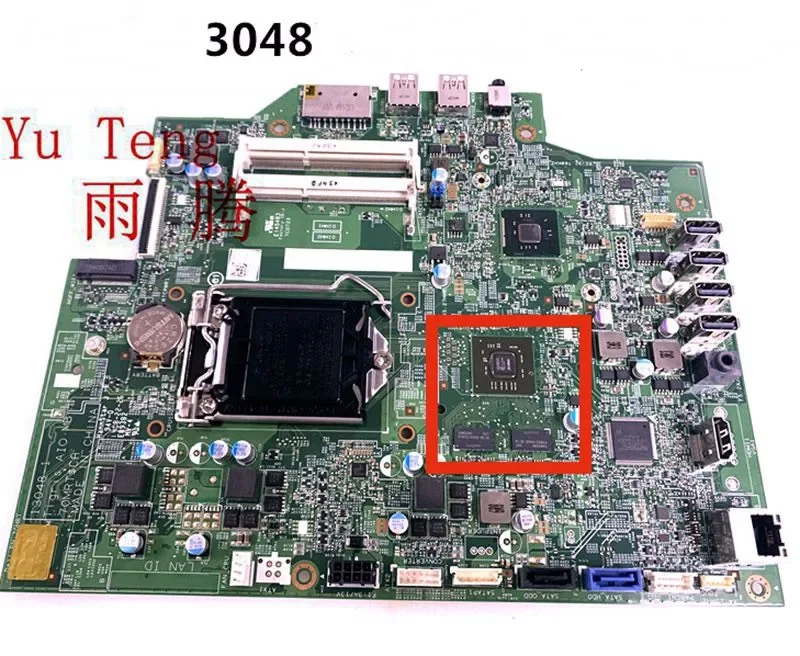 

Подходит для настольной материнской платы DELL Inspiron 3048 AIO CN-0RK89T 0RK89T RK89T 13048-1, материнская плата, 100% протестирована, полностью работает