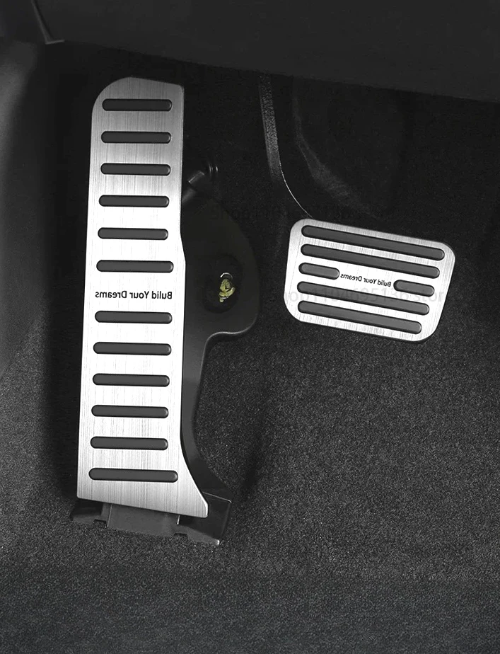 

New！ For BYD Seal EV Alumium Alloy Car Accelerator Brake Pedals Anti-Slip Car Fuel Foot Pedal Covers Accessories