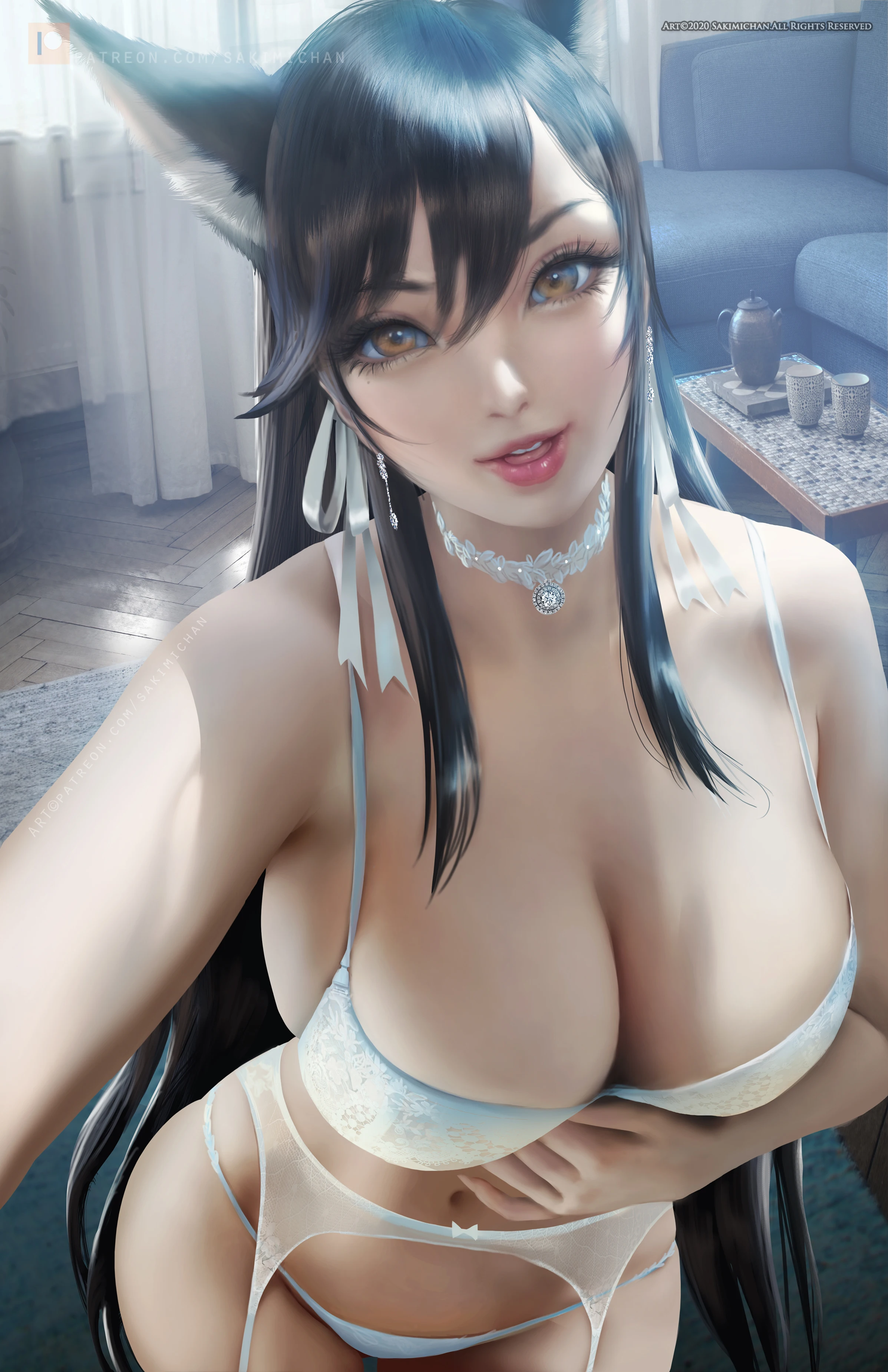 أتاجو أزور لين هنتاي أنيمي مثير سيدة عارية طباعة قماش HD مانغا ملصق جدار الفن غرفة المعيشة غرفة نوم تسليم الصورة NSFW #2