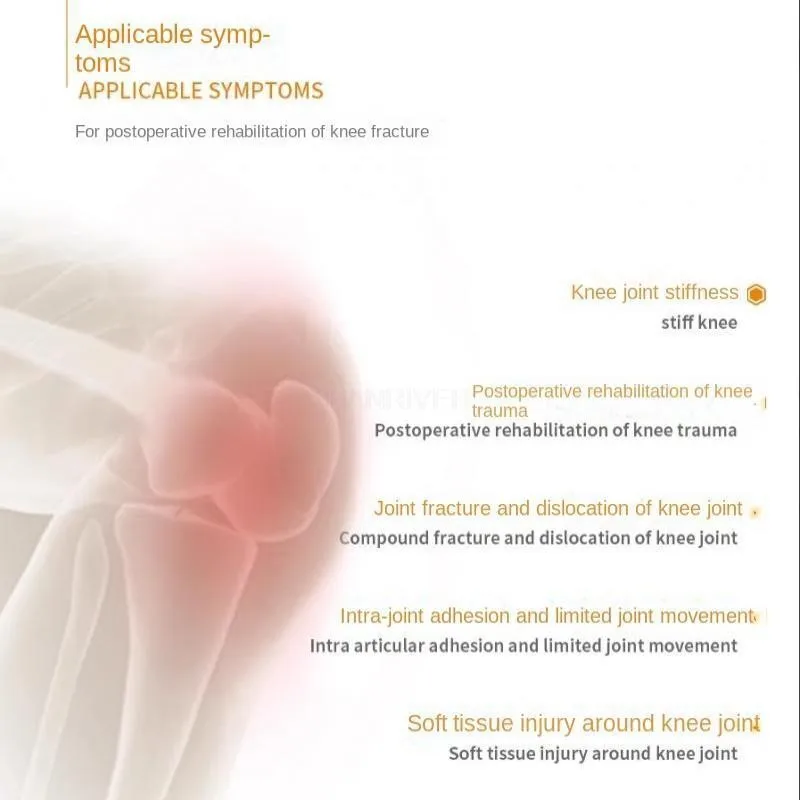 Manaul Knee Joint  Rehabilitation Training Device Lower Limb Bending Straightening Exercise For Leg Fracture Postoperative