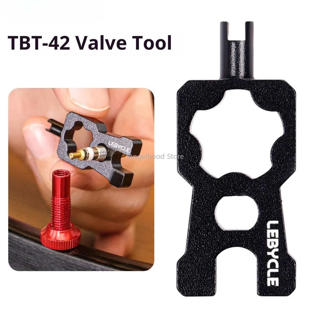 

Multifunctional 4 in 1 Bicycle Valve Wrench Schrader/Presta Valve Core Disassembly Installation Tools for MTB Road Bike
