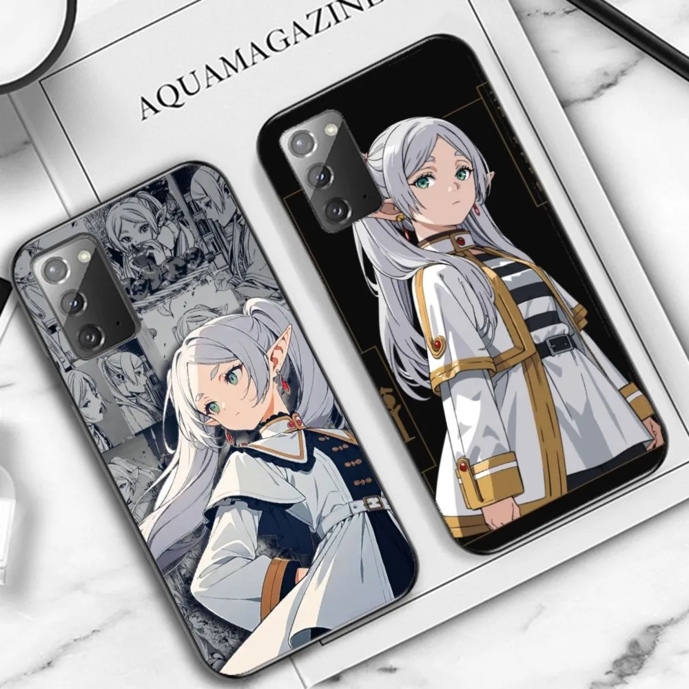 Anime Frieren Beyond Journeys End Phone Case For Samsung Note 8 9 10 20 Pro Plus Lite M 10 11 20 30 21 31 51 A 21 22 42 02 03