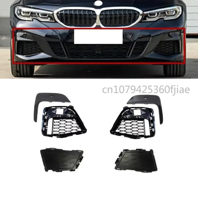 

2pcs Car Front Bumper Fog Light Grille Grill for BMW 3 Series G28 320Li 330Li G20 325Li 2020 2021 2022