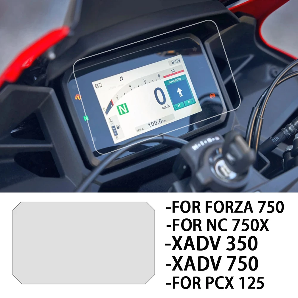 

For Honda Forza 750 /NC 750X /XADV 750 / 350 /PCX125 CB500R /CB650R 2025 Motorcycle Protection Instrument Film Accessories