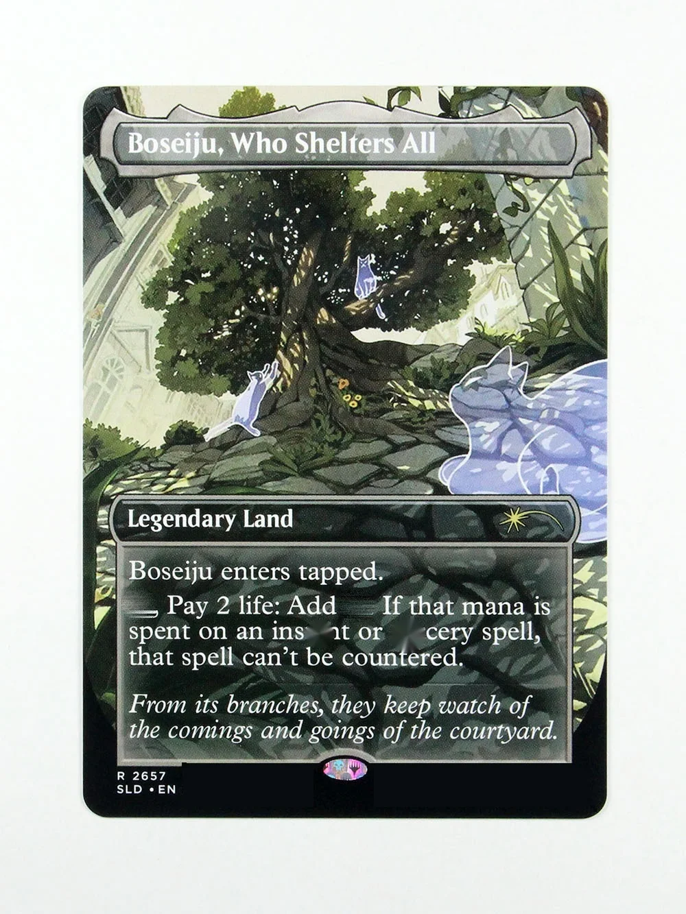 SLD | Boseiju, Who Shelters All | Prismatic Vista | TCG M Proxy Cards Holo Custom Top Quality Game Collection Trading Cards