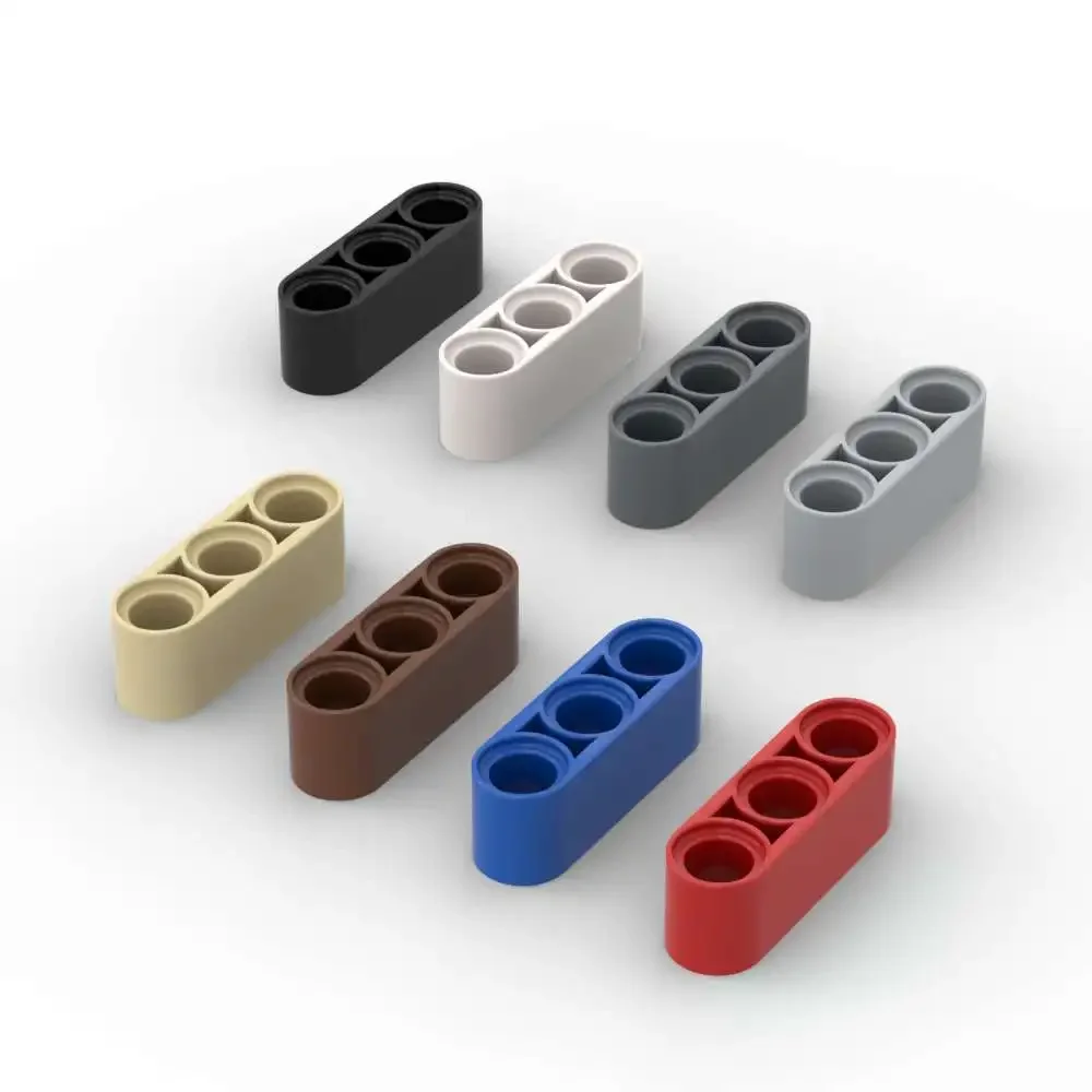 MOC 10PCS Liftarm Thich 1x3 32523 Kit di blocchi di costruzione Collegare la casa Castello Particelle di mattoni Giocattolo educativo Regalo di compleanno per bambini