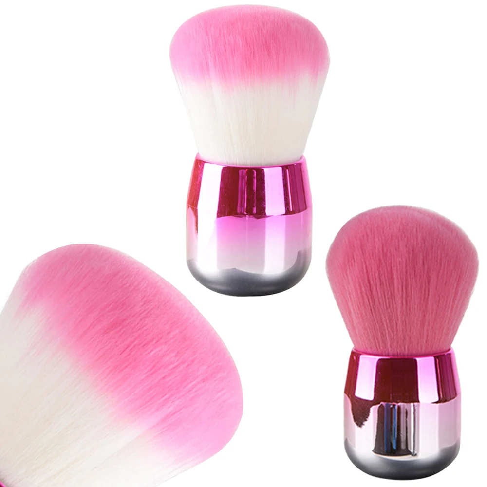 1PC Paddestoel Hoofd Make-Up Poeder Borstel Enkele Losse Professionals Beauty Make Up Borstel Accessoires Zachte Paddestoel Nagels Art Gereedschap