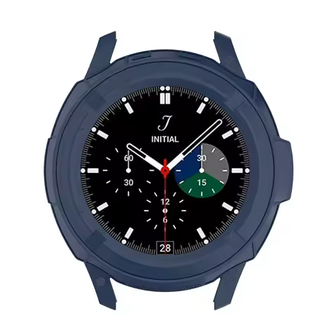 Protective Cover Case Smart Watches Frame TPU Case PC Protective for Samsung Galaxy Watch 4 Classic 42/46mm Smartwatch