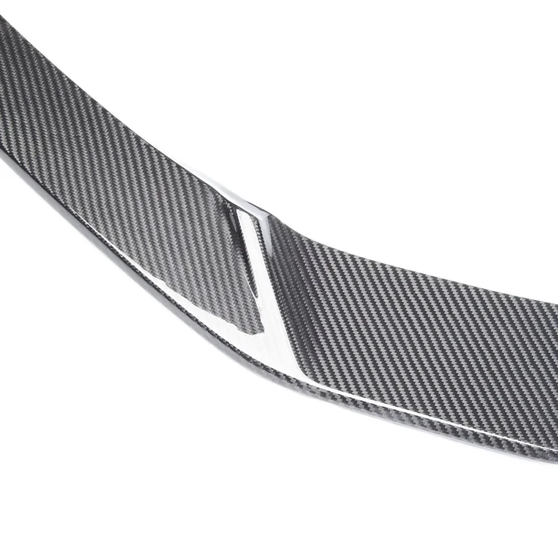 

PK Style Dry Carbon Fiber Front Lip Body Kit for F8 Upgrade, Small Package Front Bumper Lip New Style