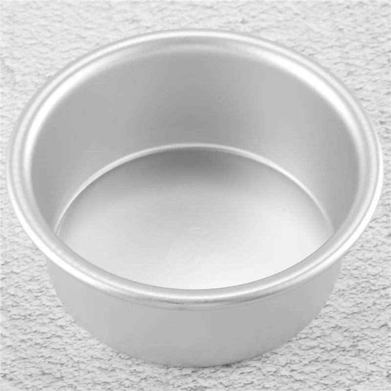 라운드 티어 베이킹 케이크 팬 세트, 베이킹 스팀 베이킹 라운드 케이크 팬, 미니 케이크 팬 6 개, 4 인치