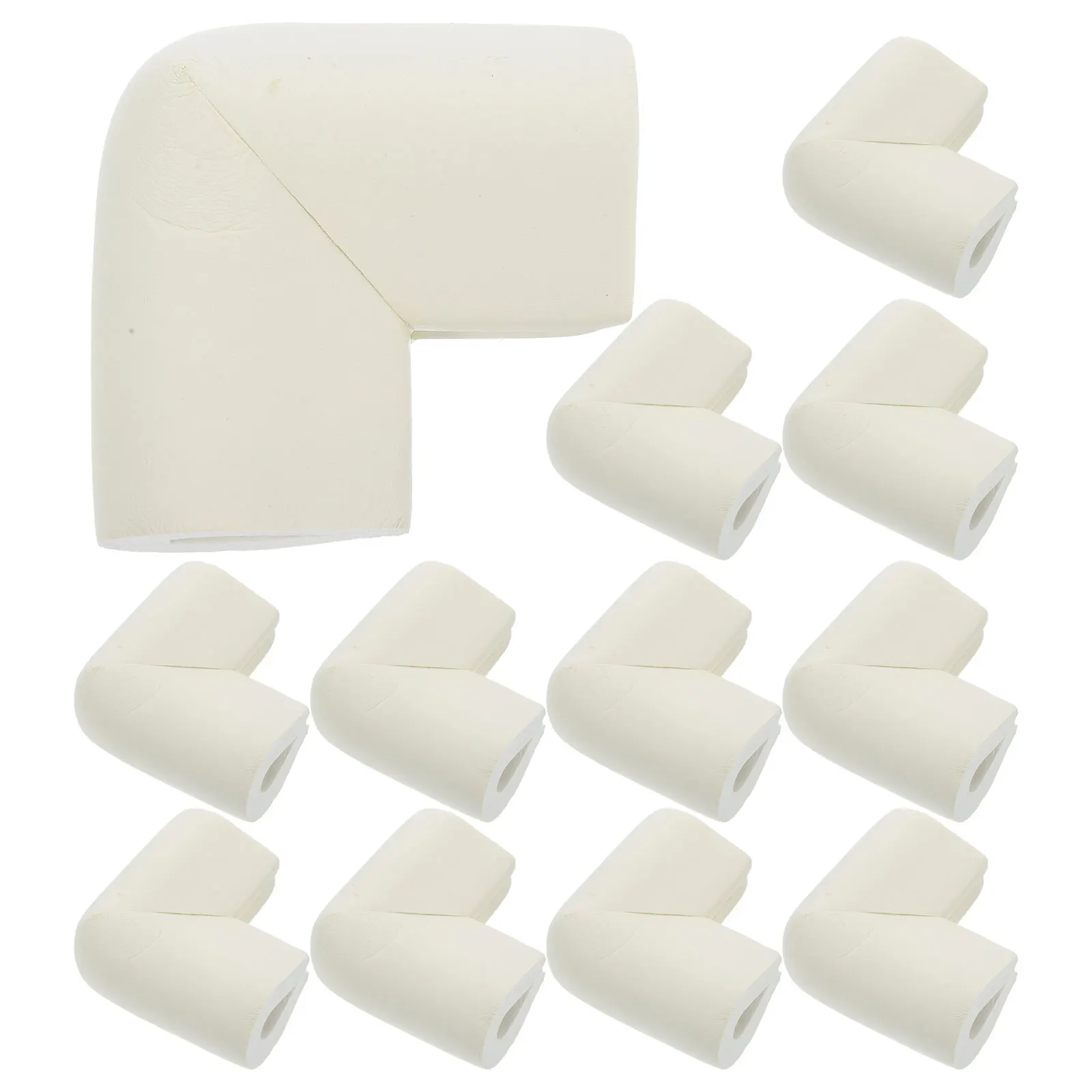 12 قطعة حامي ركن الأثاث رغوة على شكل حرف U الوفير للحواف إطارات غطاء حماية الأجهزة حماية الزاوية