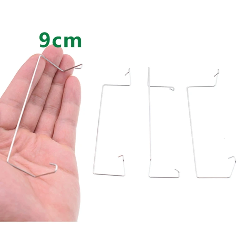 Clip per ventola 8/9/12 per montaggio ventola su dissipatori CPU Clip in acciaio Facile da montare, 2 pezzi