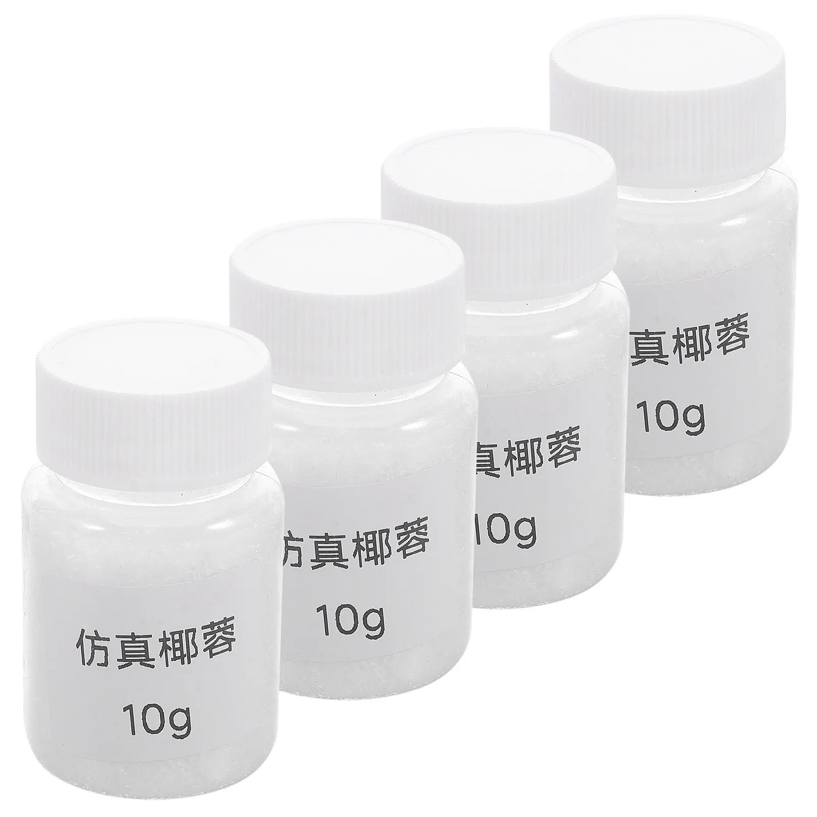 4 Bottles DIY Handmade Flocking Powder Soft Comfortable Craft Material Creative DIY Supply Kit for Handmade Crafts Decor