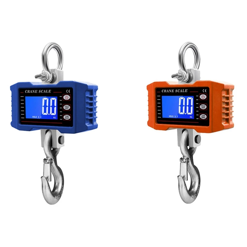 

Digital Crane Scale 1000Kg Digital Hanging Scale Industrial Heavy Duty Crane Scale For Farm,Factory,Construction