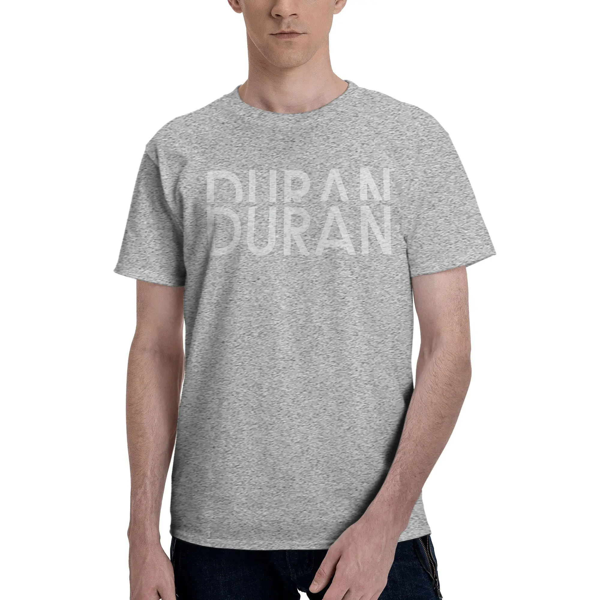 Music Band Popular Funny Graphic Cotton T-Shirt Duran Duran Tops Tees for Men's Clothing Women's Clothing 2026 Summer T Shirt