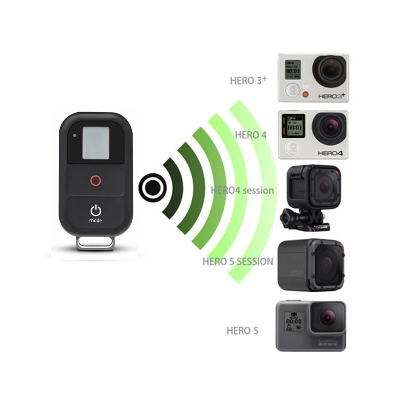 

ARMTE-001 Waterproof Wireless Wifi Remote Control for GoPro Hero 7 6 ,5, 4 Action Camera Accessories