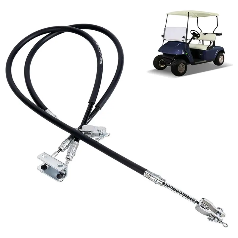 【Big Sale !!】Brake Cables Replacement Set For EZGO TXT And Medalist Golf Carts 1994-2008- Includes Part Numbers 70716-G03 70273-