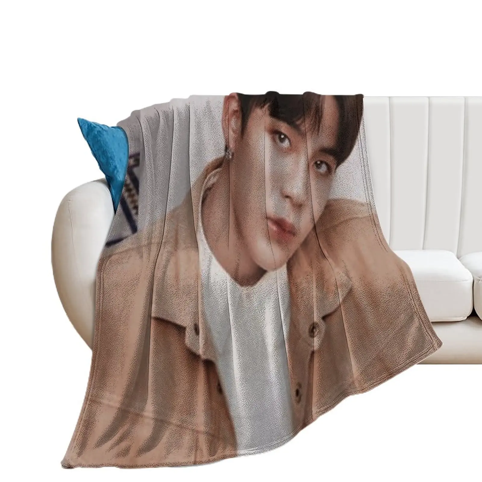 choi jongho (treasure) Throw Blanket Loose Bed Baby Single Blankets