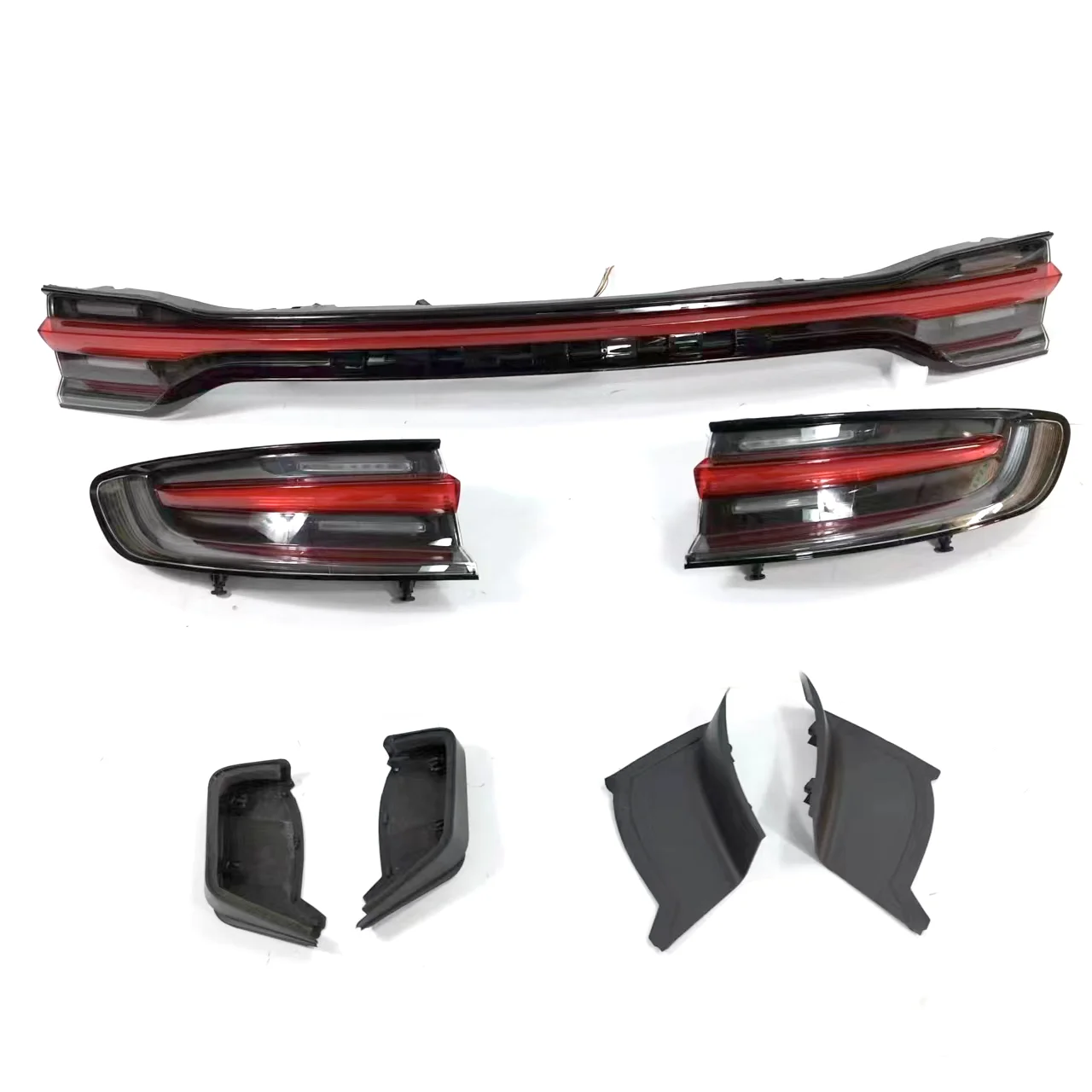 

Piezas Modificadas De Fabrica China Lampara Trasera Con Nuevo Estilo a Traves De Taillamp Para for PORSCHE Macan 2013-2018