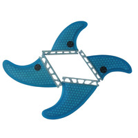 Single Tab Base Quad Fins M+GL 4pcs/set Honeycomb UPSURF FUTURE Surf Fins Quilha Sup Accessories G5+GL Surfboard Fin