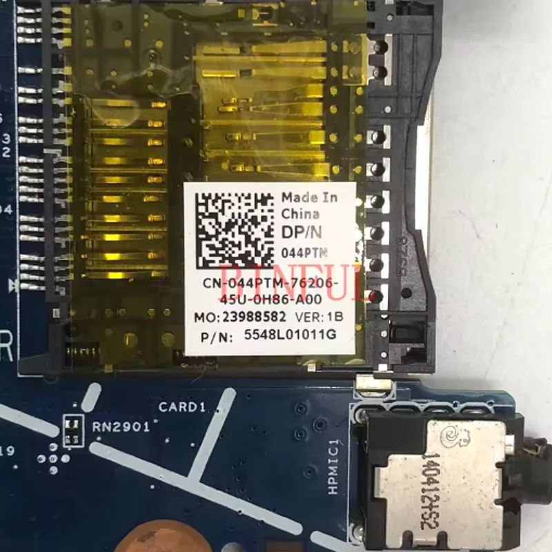 

12309-1 CN-044PTM 044PTM 44PTM для ноутбука DELL 17 7000 7737, материнская плата с процессором SR1EF I5-4210U, 100% полное тестирование, работает хорошо