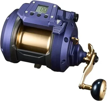 Elektryczna kołowrotek wędkarski Daiwa Sea Power 800 1200, wysoka wydajność, do wody słonej i słodkiej, różne typy.