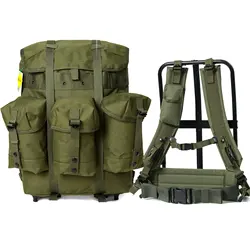 MT Military Alice Medium Pack Army Survival Combat ALICE Rucksack Backpack with External Metal Frame Olive Drab/Black/OCP