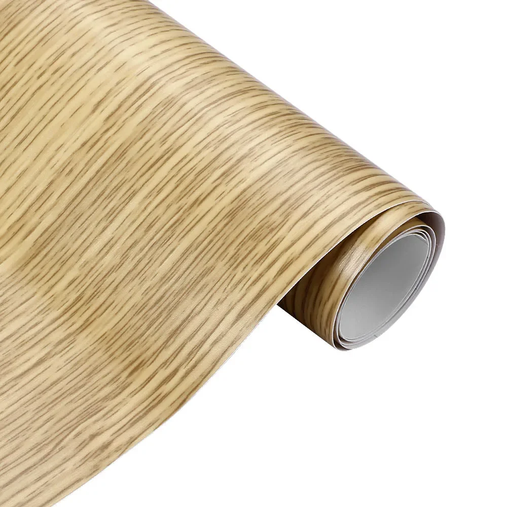 50x200 سنتيمتر تغيير لون الخشب الحبوب الفينيل فيلم الأثاث الخشب الحبوب محكم ملصق مائي سيارة الداخلية ذاتية اللصق ملصق سيارة التصميم