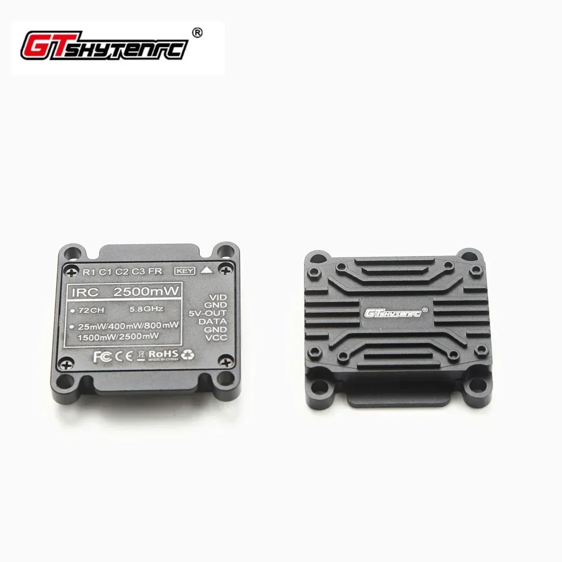 gtskytenrc-tracker-58ghz-25w-72ch-vtx-mmcx-pit-fpv-transmetteur-pour-drone-rc-avion-longue-portee-options-d'alimentation-25mw-a-2500mw