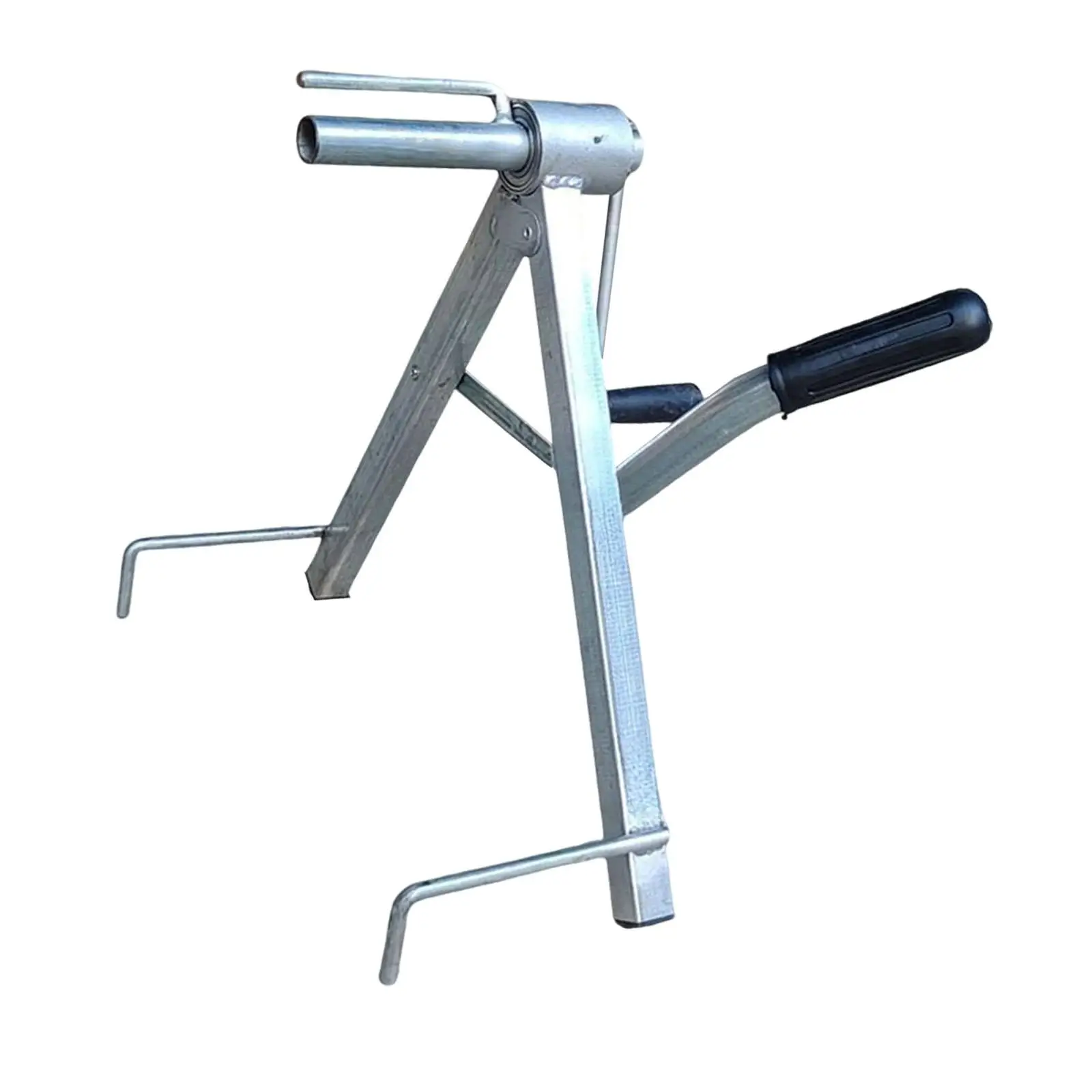 Water Hose Reel Manual Crank Hose Pipe Holder Compact Winding Tool Hose Rack for Firefighting Cleaning Household Outside